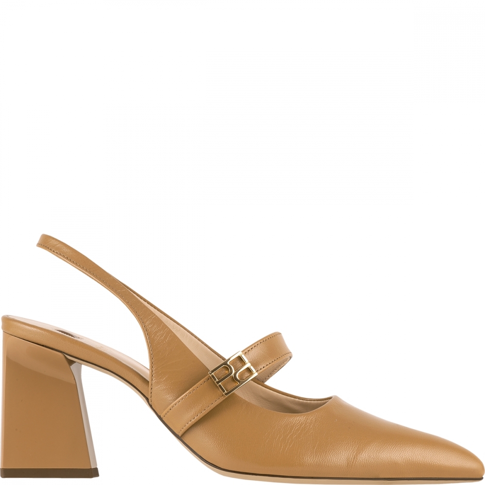 H gl Slingback Pumps 5 1076 13 2100 Brown Royal sko Se