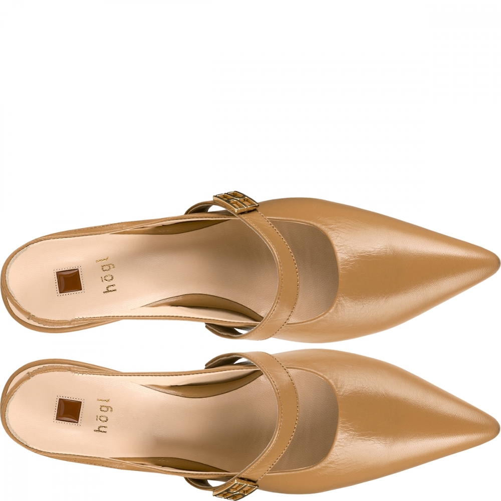 Hogl Slingback Pumps 5 1076 13 2100 Brown Royal sko Se utvalget i var nettbutikk