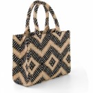 Luna Moon LM01LR Small Woven Tote La Rambla thumbnail