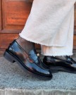 Bukela Patrice Penny Loafer Black Leather  thumbnail