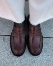Bukela Patrice Brown Crocco loafer thumbnail