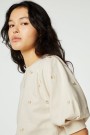 Fabienne Chapot Jana SS Oatmeal Melange Sweater  thumbnail