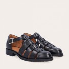 Billi Bi A6315 Fisherman Sandal Black Leather  thumbnail