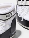 MOON BOOT ICON LOW NYLON WHITE/BLACK   thumbnail