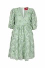 Cras Milliecras Celadon Green Flower Dress thumbnail