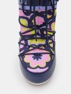 MOON BOOT ICON FLOWER-PRINT BLUE WINTER BOOTS thumbnail