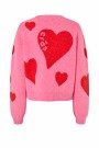 Cras Heartscras Pullover Knit Pink Hearts thumbnail