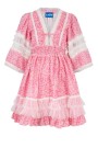 Cras Edencras Seer Pink Flower Dress thumbnail
