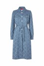 Crãs Selenacras Dress Light Blue Denim With Pearls thumbnail