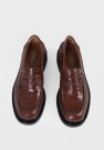 Bukela Patrice Brown Crocco loafer thumbnail