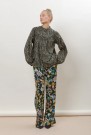 APOF Amelia Shirt Green Flower Print Marguerite Blouse thumbnail