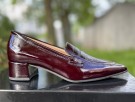 Bukela Carmen Loafer Patent Leather Bordeaux Brown thumbnail