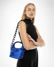 Hvisk Doka Mini Shiny Twill Blue District Veske thumbnail