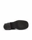 Pavement Tamera Long Biker Boots Black Leather  thumbnail