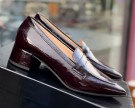 Bukela Carmen Loafer Patent Leather Bordeaux Brown thumbnail
