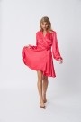 Cras Lauracras Paradise Pink Wrap Dress thumbnail