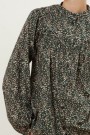 APOF Amelia Shirt Green Flower Print Marguerite Blouse thumbnail