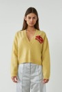 Stella Nova ID41-3679 Sweater With Circus Embroidery - Spring Yellow thumbnail