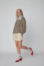 Stella Nova SE51-7096 Leopard Blouse with Blue Embroidery thumbnail