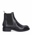 BILLI BI A91340 Black/Gold Crocco Boots thumbnail