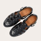 Billi Bi A6315 Fisherman Sandal Black Leather  thumbnail