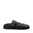 Pavement Joan Black Leather Sandal thumbnail