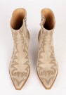 Bukela Alberta Ankel Boots Suede Sand thumbnail