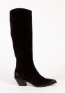 BUKELA Josie Long Suede Boots Black thumbnail