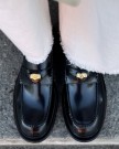 Bukela Patrice Penny Loafer Black Leather  thumbnail