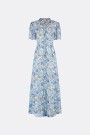 Mia Maxi Dress Shrimp Cocktail Blue thumbnail