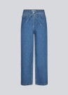 Modström IsoldeMD Soild Pants Distressed Blue Denim thumbnail