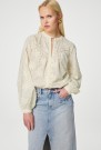 Fabienne Chapot Fiore Embroidered Blouse Warm White thumbnail