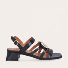 Billi Bi A6540 Black Nappa Leather Heel Sandal thumbnail