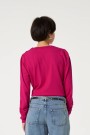 FABIENNE CHAPOT MOLLY SCRUNCH PULLOVER SPICY PINK thumbnail