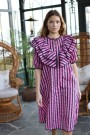 Crãs Sylviacras midi dress Pink Stripe thumbnail
