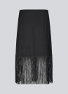 Modström KylerMD Fringe Skirt Black thumbnail