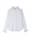 APOF Andrea Silky Blue Stripe Shirt  thumbnail