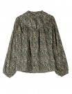 APOF Amelia Shirt Green Flower Print Marguerite Blouse thumbnail