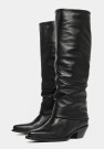 Bukela Montana Black Leather Boots thumbnail
