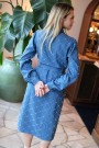 Crãs Selenacras Dress Light Blue Denim With Pearls thumbnail