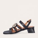 Billi Bi A6540 Black Nappa Leather Heel Sandal thumbnail