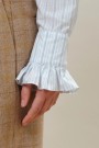 APOF Andrea Silky Blue Stripe Shirt  thumbnail