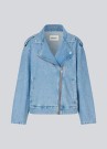 Modström IBENMD Denim Biker Jacket 80s blue wash thumbnail