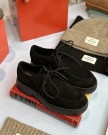 8-10 2412 Högl Sally Lace-up Suede Chunky Loafer thumbnail