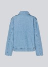 Modström IBENMD Denim Biker Jacket 80s blue wash thumbnail