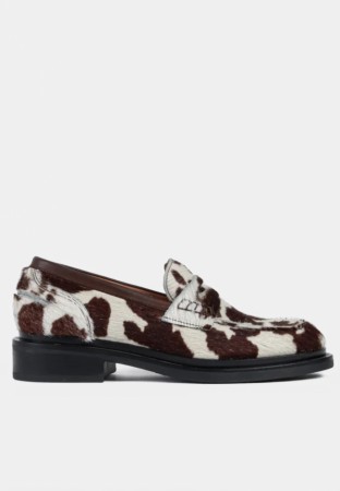 Bukela Patrice Cow printed Loafers
