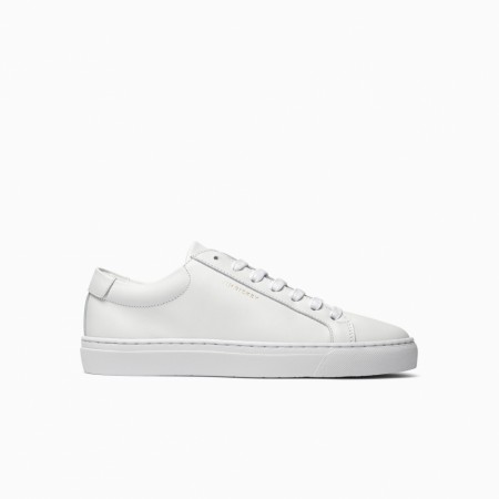 Jim Rickey Spin Leather Hvit Sneaker White